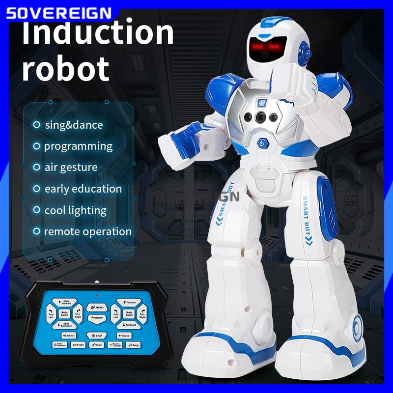 Robô Inteligente Educativo Zig Anda Ensina Inglês 25 Funções Cor Branco  Personagem Robô