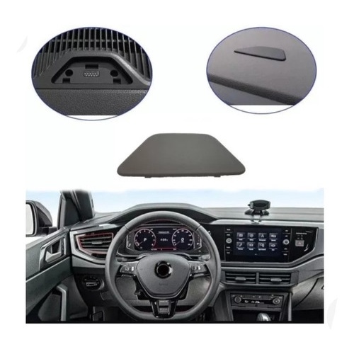 Tampa Apoio Painel Celular Polo Virtus Up 2018 2019 Cinza