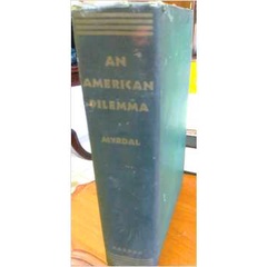 Buku An American Dilemma oleh Gunnar Myrdal