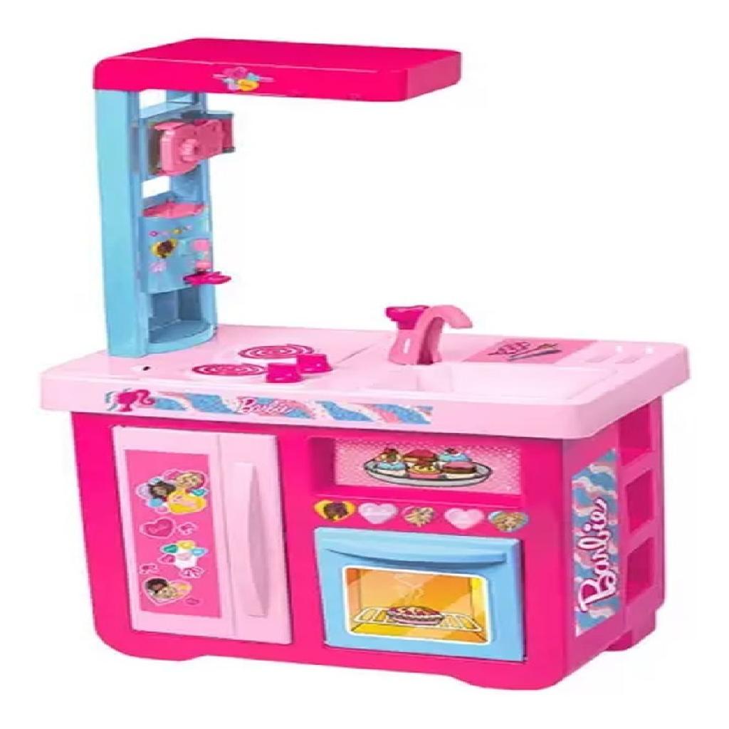 Barbie play best sale kitchen set