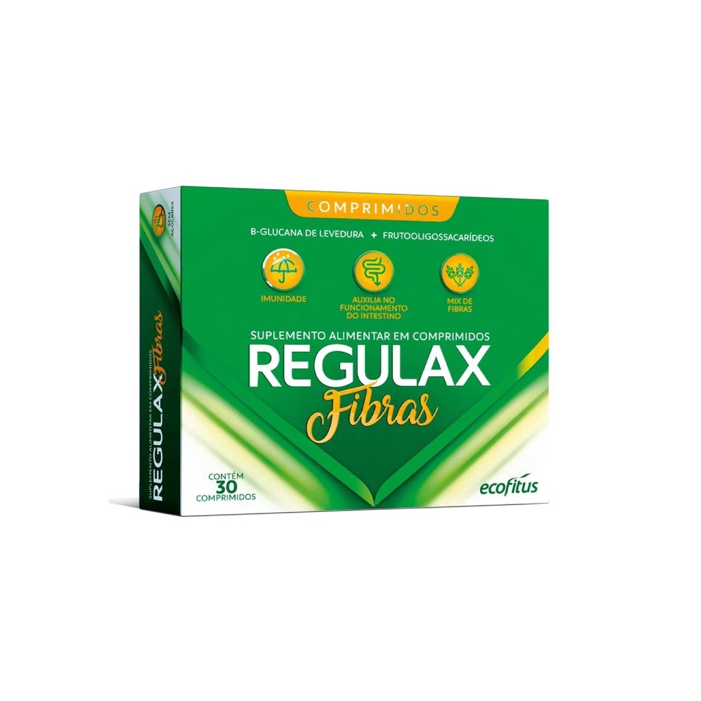 Suplemento Regulax Fibras 30 Comprimidos - Ecofitus | Shopee Brasil