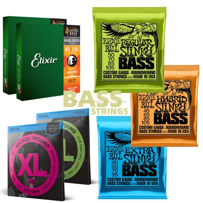 Ernie Ball 4-5 cordas heavy metal rock baixo corda corda níquel enrolamento ferrugem prevenção 2834 DADA XL170 14077 frete grátis