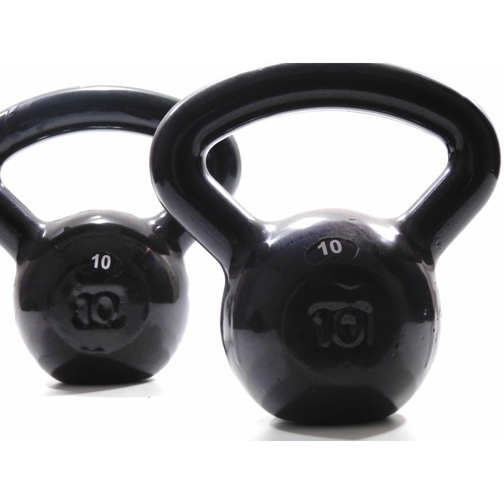 Kettlebell 10kg PAR Peso Academia Treinamento Funcional | Shopee Brasil