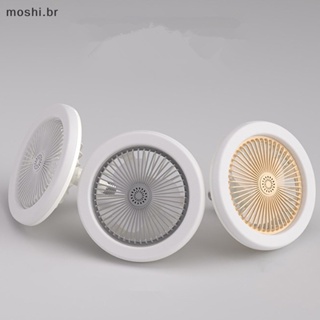 Ventilador De Teto MOSHI Com Luz E Controle 360 ° Rotação E27 Candelabro De Lâmpada De Elétrico De Resfriamento Do Para Decoração Da Casa BR