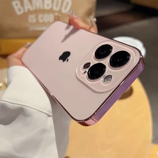Capa Dura De Alta Qualidade AG Matte Para iPhone 15 14 13 12 11 Pro Max 14 15 Plus