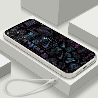 Caixa Redmi Nota 7 10 9 8 Pro 9A 9C 9T Xiaomi MI 11 Lite 11T ProCool Bear Spider-Man Tendência Marcas Grafite Logotipo Tpu Capa Da Do Telefone