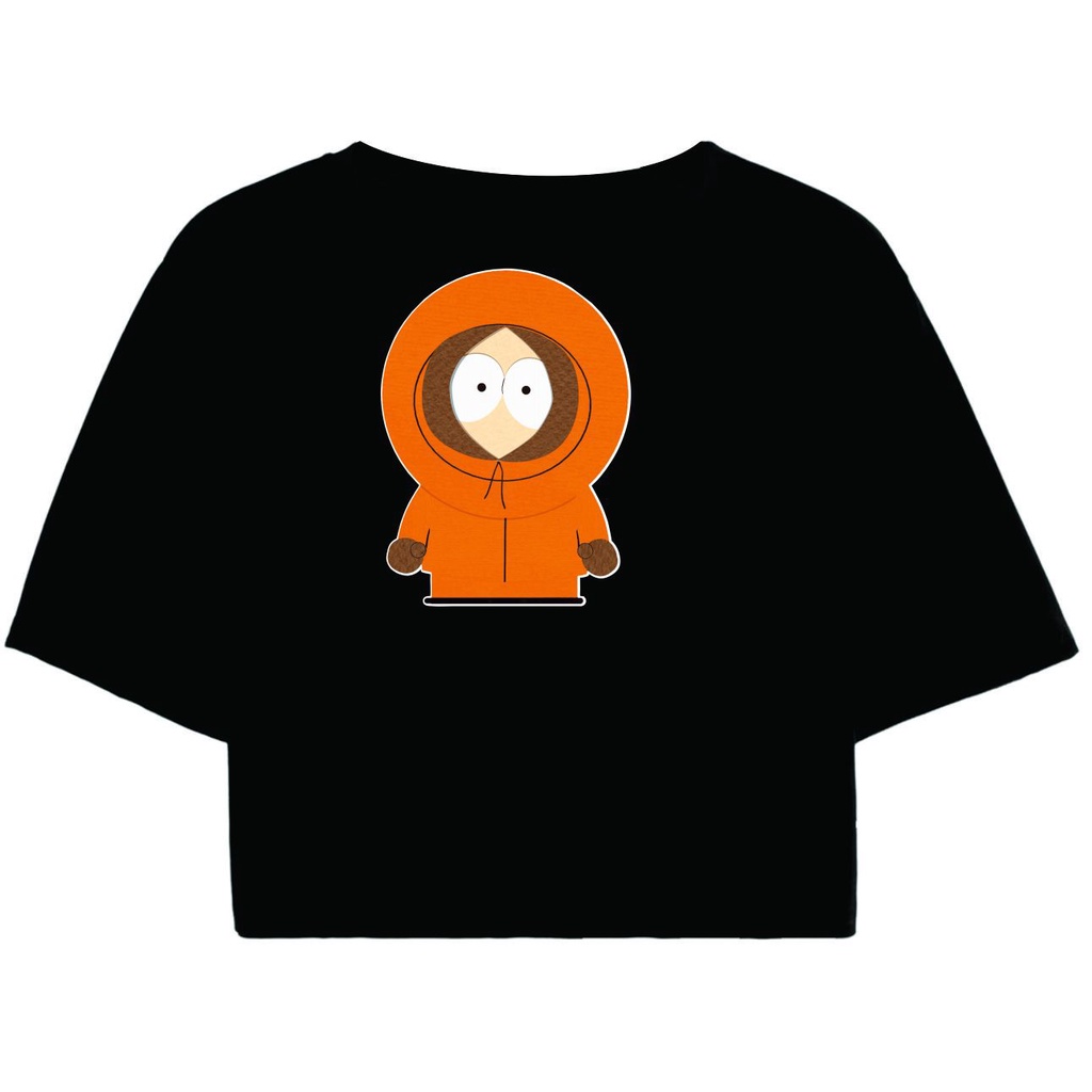 Cropped Raglan Feminino Tumblr blogueira South Park Kenny