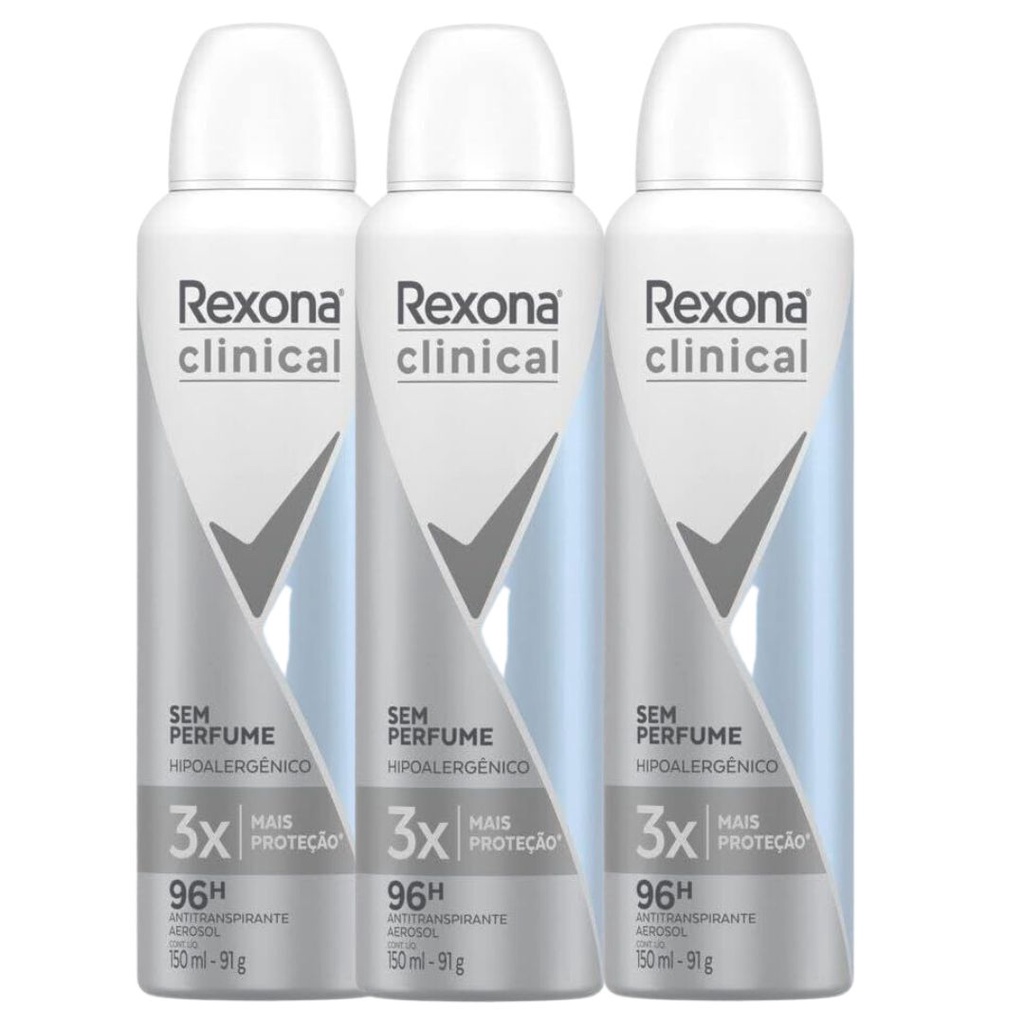 3 Rexona Clinical 91g