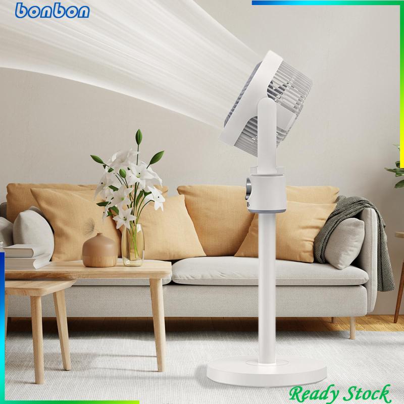 [Ventilador De Pedestal Oscilante Piso Portátil Com Luz LED Noturna Destacável Silencioso Para