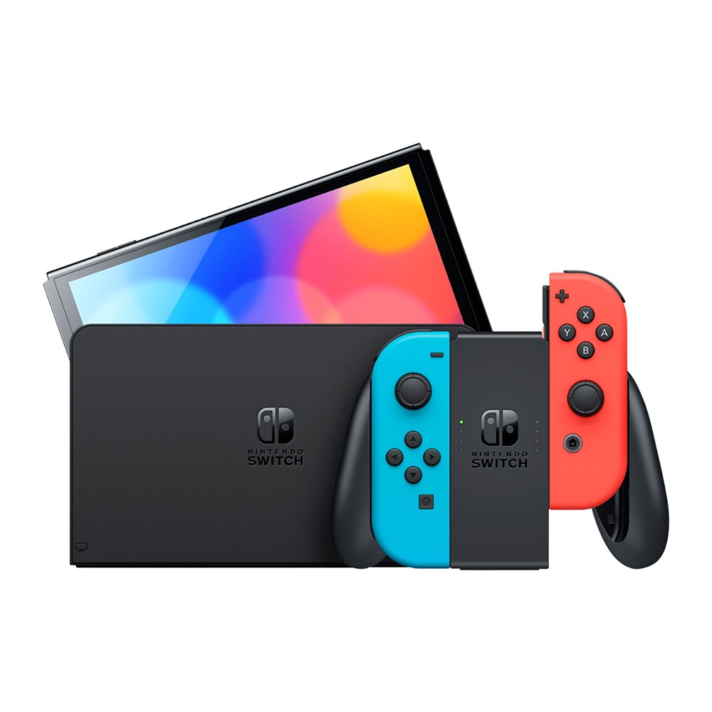 Nintendo switch oled console de jogos cartão microsd opcional multi cores  edições 7 Polegada oled tela suporte 3 modos de jogo