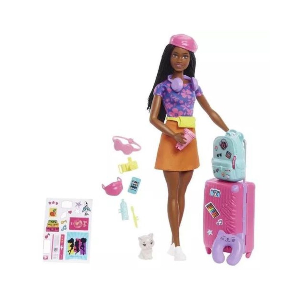 Mattel barbie brinquedos da menina boneca mudando roupas fingir