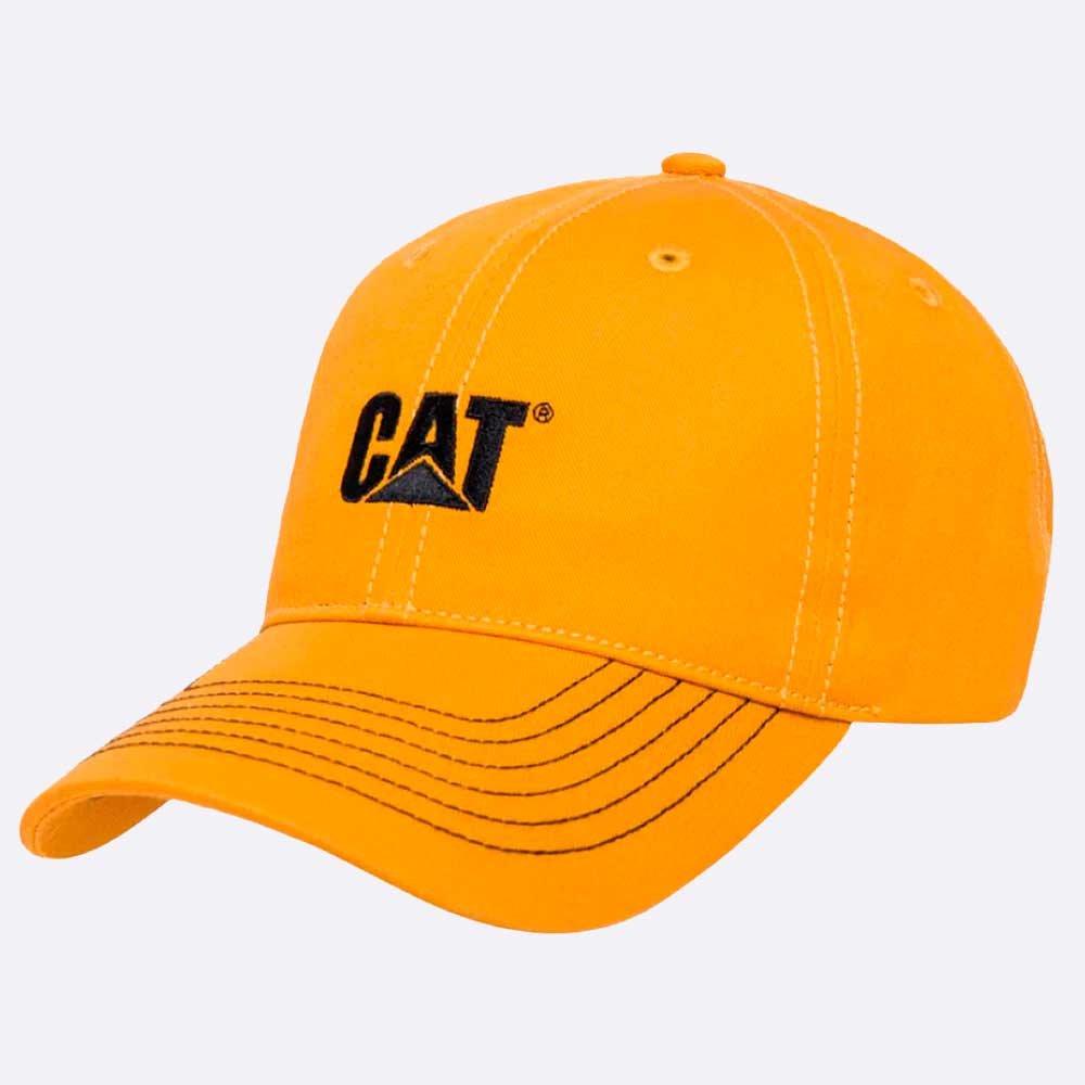 Boné Caterpillar DM Dad Hat Amarelo | Shopee Brasil
