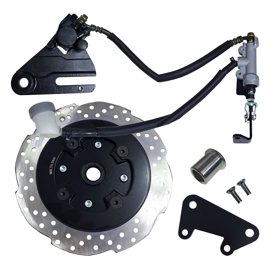 Sistema Freio Disco Traseiro Completo (ADAPTÇÃO) Xr 250 Tornado 2001 Até 2008