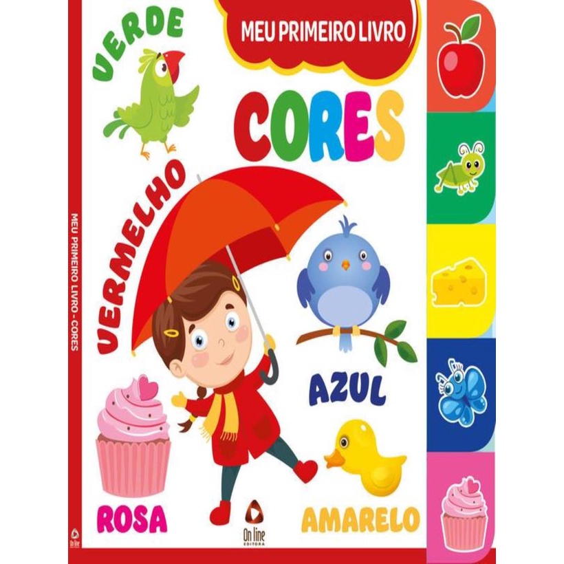 Meu Primeiro Livro - Cores | Shopee Brasil