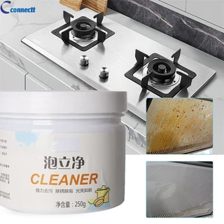 Pó de limpeza multifuncional Removedor de manchas de óleo Exaustor de cozinha Fogão Desengordurante Mancha Remoção de ferrugem Limpador Descontaminação Gordura teimosa connectt
