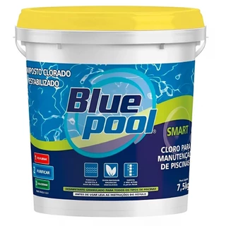 Cloro P/ Piscina Granulado BluePool Smart Multilacao 7,5kg