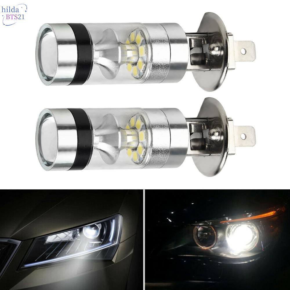 Projetor LED De Alta Qualidade 2pcs H1 100W Nevoeiro DRL Lâmpada Branca 20 SMD 6000K