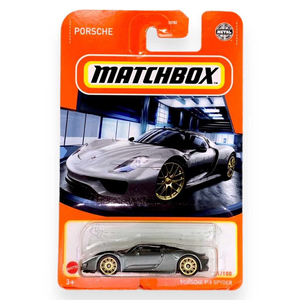 MATCHBOX HVN89 PORSCHE 918 SPYDER 1/64 2,50 € MATCHBOX