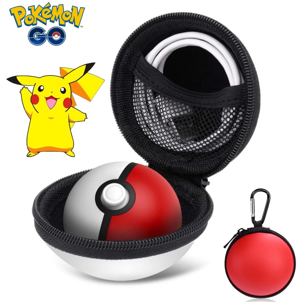 Pokemon Anime Poke Ball Plus Controlador Porta Saco De Armazenamento Protetor EVA Pokeball Caixa De Jogo Para Crianças Brinquedos Christmars Gift