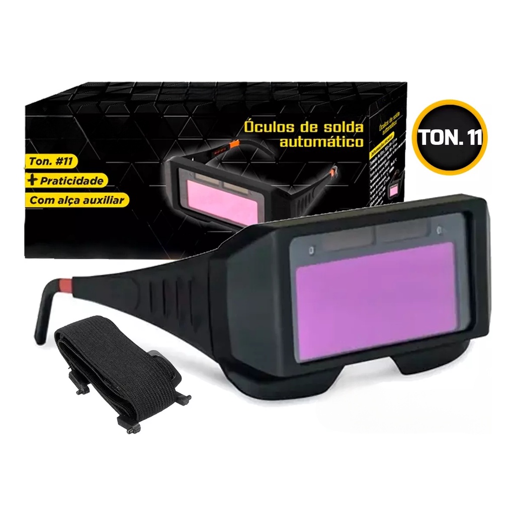 Óculos De Solda Para Soldador C/ Escurecimento Automático
