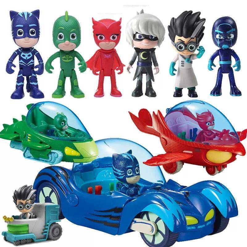 PJ Máscara pj masks Boneca Modelo Bubble Gun Três Cores Diferentes Catboy Owlette Gekko Figuras Anime Outdoor Funny Kids Brinquedos Quentes Para Crianças