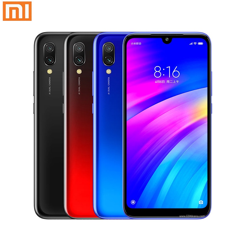 Telefone Celular Original Xiaomi Redmi 7 Smartphone Global ROM 4 + 64 ...