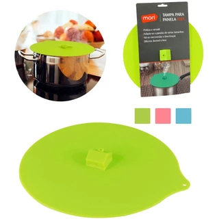 Tampa De Panela Multiuso Em Silicone Flexível Universal 25cm - Mori