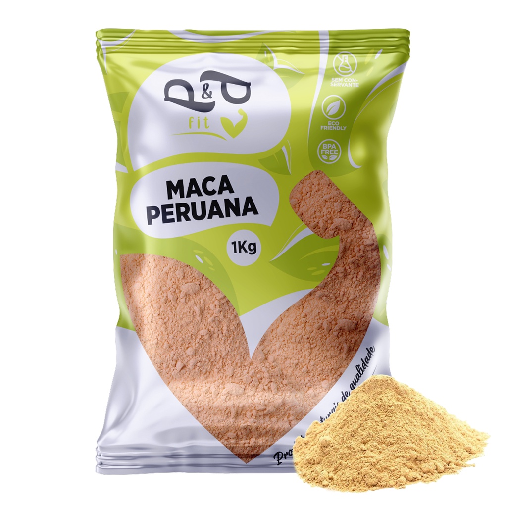 Maca Peruana em Pó Original Importada 1Kg - P&P