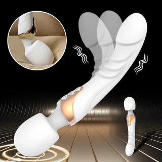 Vibrador varinha mágica Luxo toque macio 10 modos de vibração e Recarregável