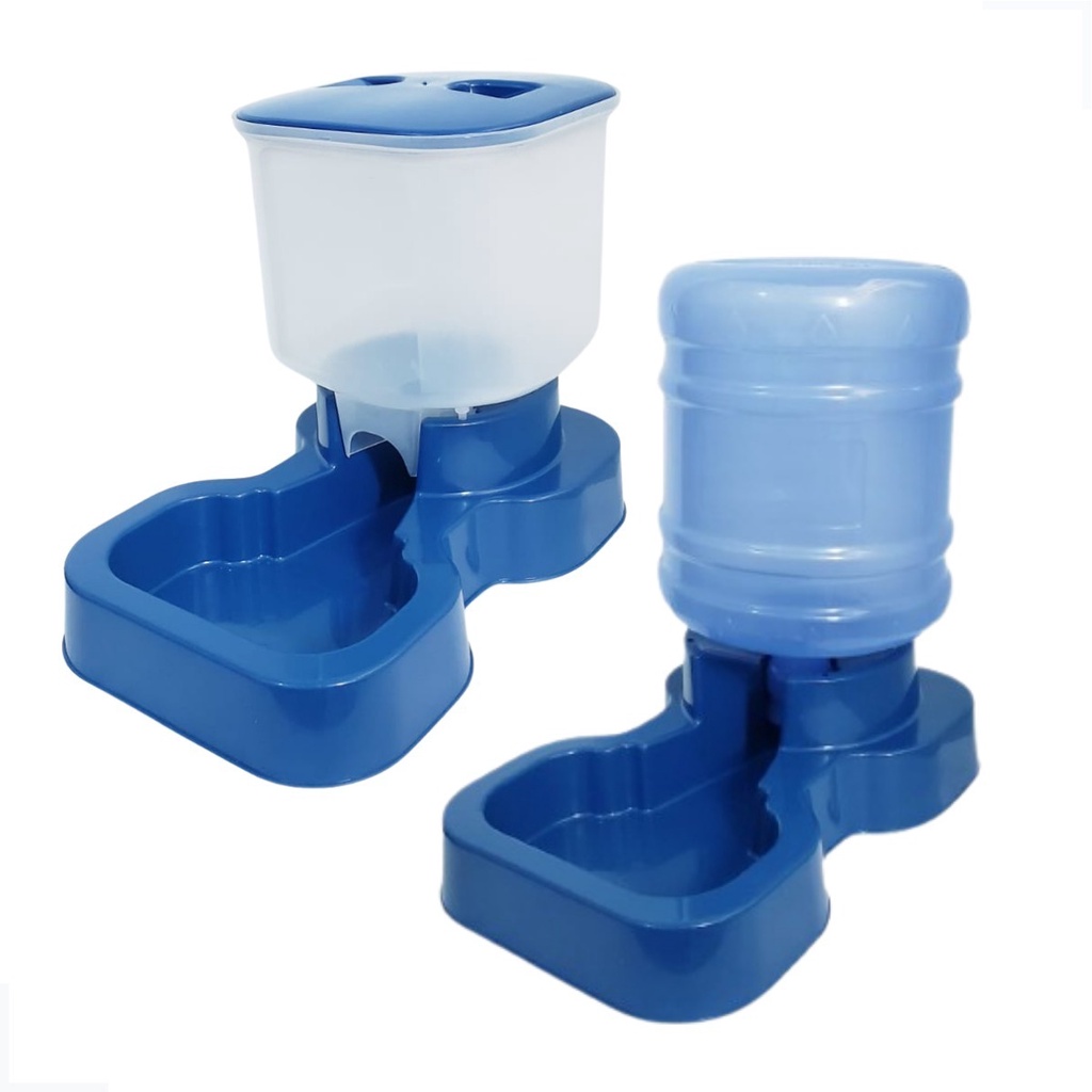 Bebedouro Automatico 10 litros e Comedouro automatico 8 litros para pet ...