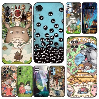 Estojo Para Samsung Galaxy A04 4G A14 A34 A54 5G Capa De Silicone Macia Telefone tpu Japão Totoro Chihiro San
