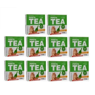Kit 10 Pipeta Tea Konig AntiPulga Gato 4,1 A 8kg C/3 Pipeta