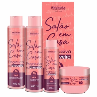 KIT CAPILAR SALÀO EM CASA - 1 KIT COM 4 PEÇAS