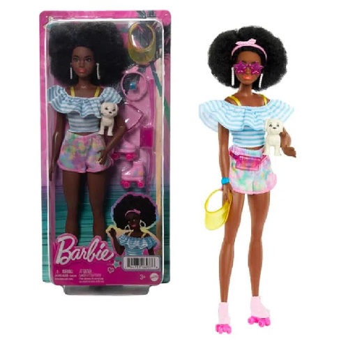 Boneca Barbie Mattel O Filme Patins Da Moda