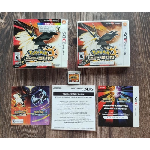 [coleção] Pokémon Ultra Sun (keychain Bonus) Nintendo 3ds