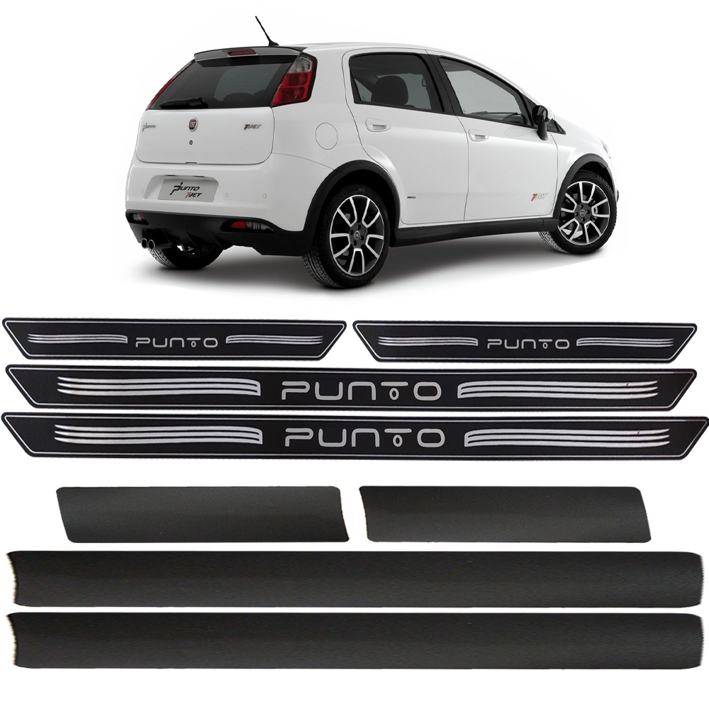 Soleira adesiva protetor de porta Punto 14 15 16 17