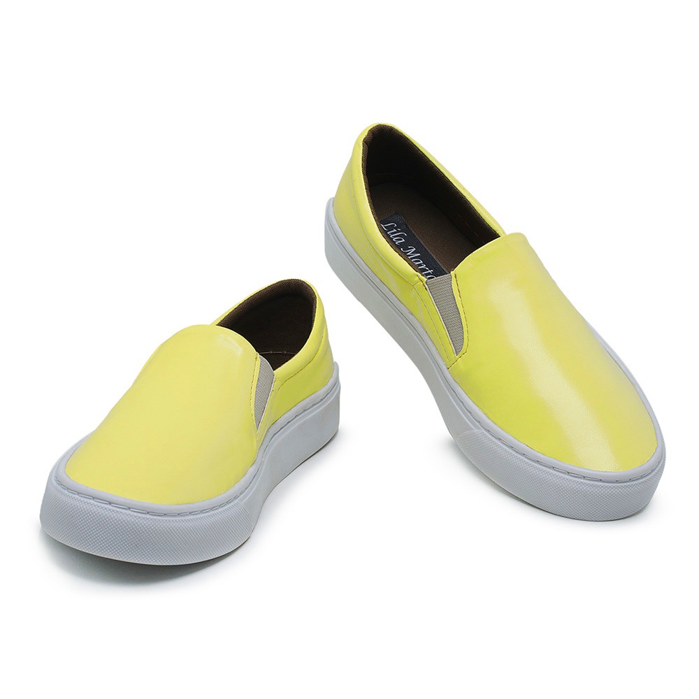 Sapatenis amarelo hot sale