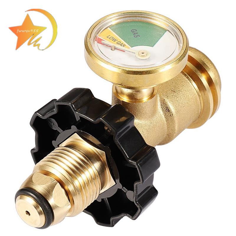 Hooshing Adaptador De Tanque De Propano Con Calibre Que Convierte