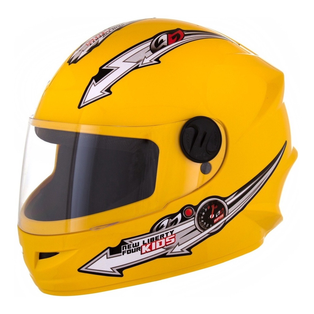 Capacete De Moto Infantil Kids Para Crianca Pro Tork Liberty Four ...