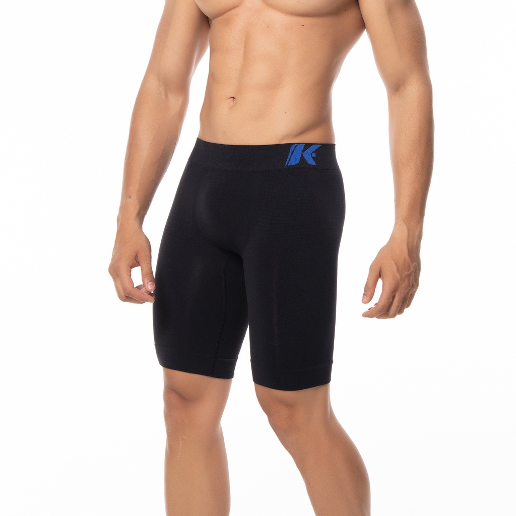 Short térmico de jogar futebol bermuda masculina academia preta calção esportivo de ciclista e corrida de compressão