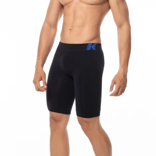 Short térmico de jogar futebol bermuda masculina academia preta calção esportivo de ciclista e corrida de compressão