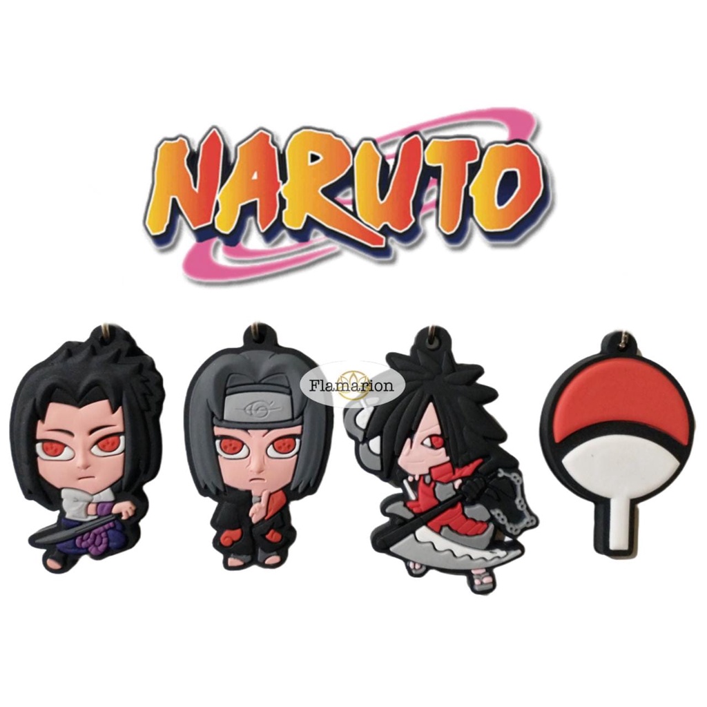 Cative! Presentes & Decorações - Chaveiro emborrachado Naruto