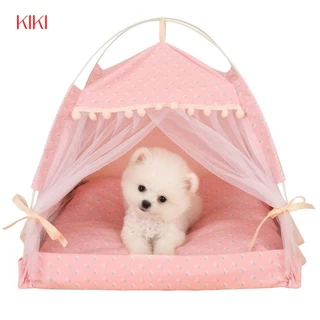 Casa de tenda fechada para animais de estimação, gatos e cães, cama interior dobrável portátil, para animais de estimação, NHXJ