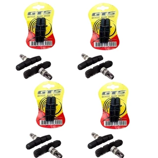 4 Par Sapata Freio Bicicleta Bike Gts V-brake Orbital 70mm