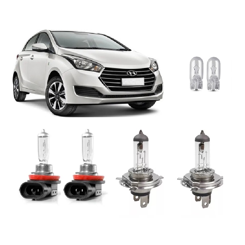 Kit Lampadas Farol Hb20 2012 2013 2014 2015 2016 A 2020