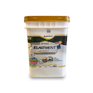 Manta Líquida Cimento Elástico White Elastiment Branco 20kg Drylevis