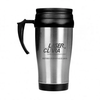 Caneca Inox 400ml - Personalizada