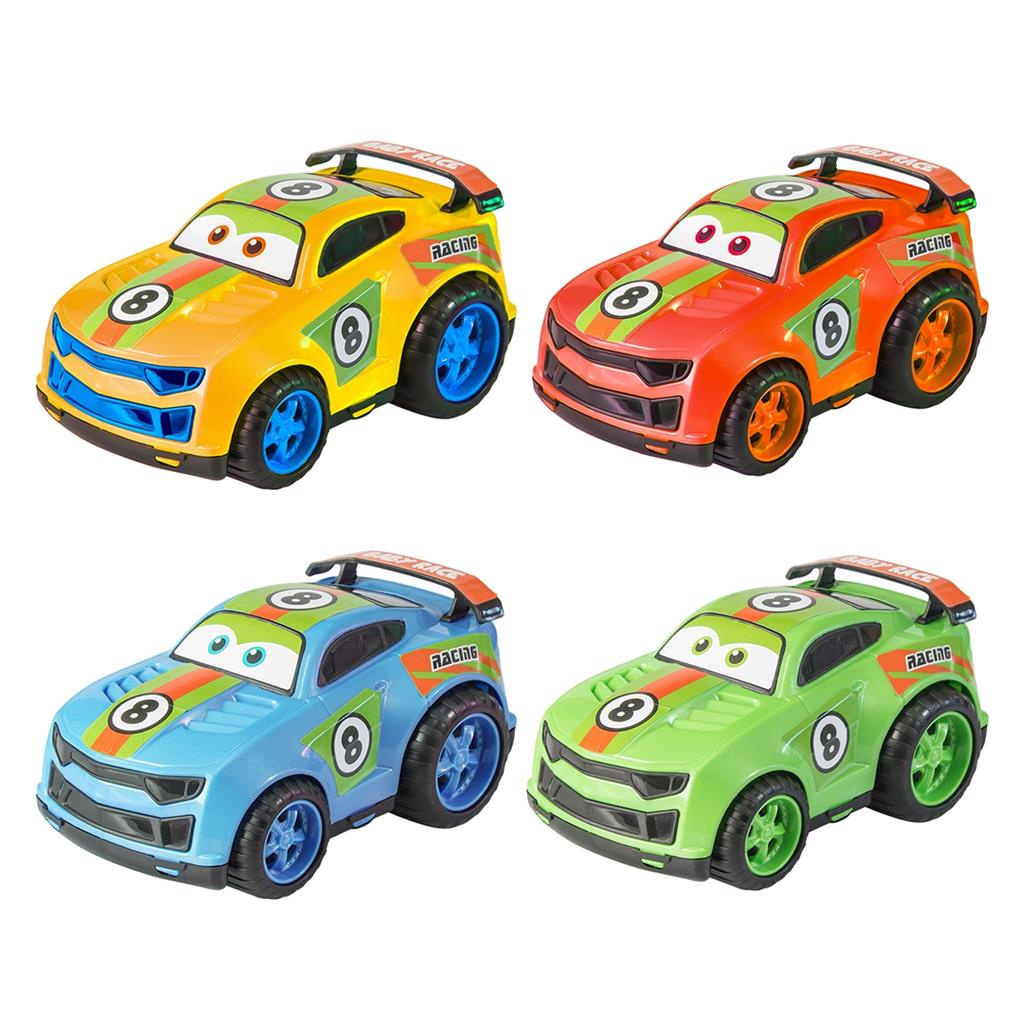 Carrinho Split Car Baby Divertido Na Solapa 17cm Bs Toys