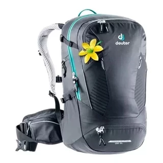 Mochila de Bike TransAlpine 28 SL - Deuter Preto