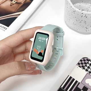 Estojo De Pulseira De Silicone Macio Para Substituição De Acessórios Huawei Band 8 Watch Band8
